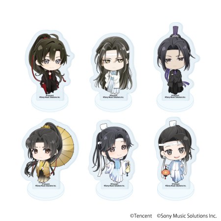 アクリルぷちスタンド「漫画『魔道祖師』」01/コンプリートセット(全6種)(ミニキャライラスト)