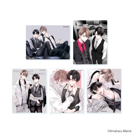 アクリルカード「イケないエリートΩは淫らにとろける」01/ブラインド(全5種)(公式&描き下ろしイラスト)