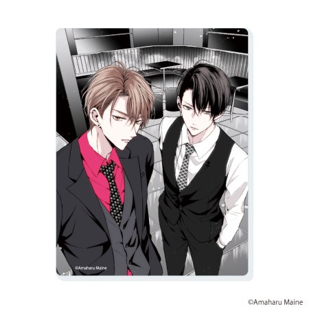 アクリルカード「イケないエリートΩは淫らにとろける」01/コンプリートセット(全5種)(公式&描き下ろしイラスト)