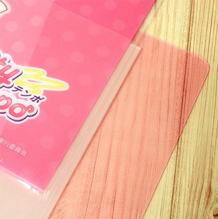 表紙ポケット付きクリアファイル収納ホルダー（14ポケット）
