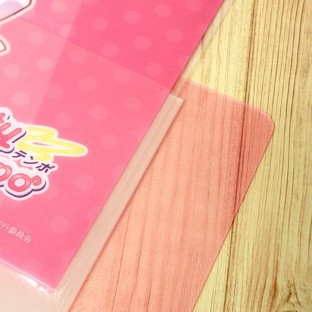 クリアファイル収納ホルダー　クリア（20ポケット）