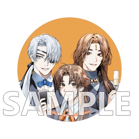 KiR展 缶バッジホン・トク先生『狐艶伝』