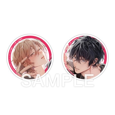 滝壺ゼゼラ先生「地雷系ヘビー級ラバー」アクリルミニアートメダル（2個セット）