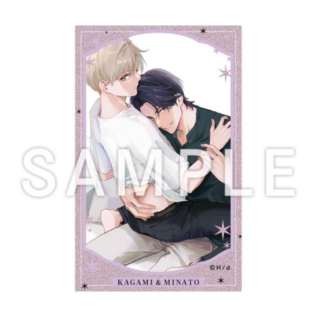 グリッターカードドアロマ【1】【Hiカロリー「愛の温度でとかしたい」発売記念サイン会オリジナルグッズ】