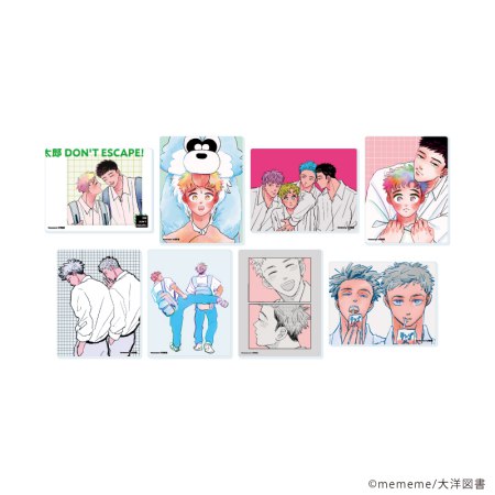 アクリルカード「mememe先生」01/ブラインド(全8種)(公式&描き下ろしイラスト)
