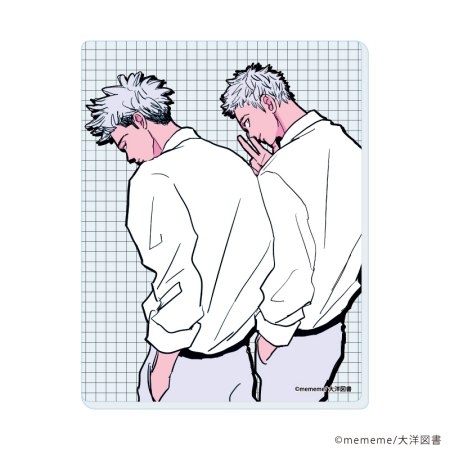 アクリルカード「mememe先生」01/ブラインド(全8種)(公式&描き下ろしイラスト)