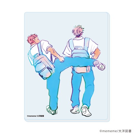 アクリルカード「mememe先生」01/ブラインド(全8種)(公式&描き下ろしイラスト)