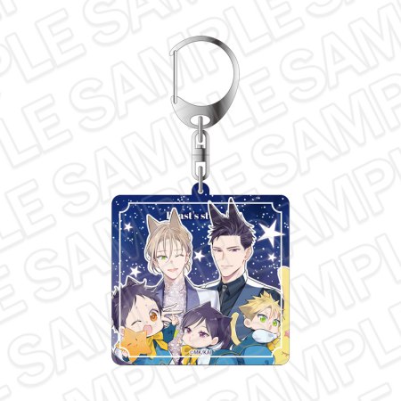 GUSH in Starry Night 23周年記念展 蓄光アクリルキーホルダー 「ケダモノアラシ」