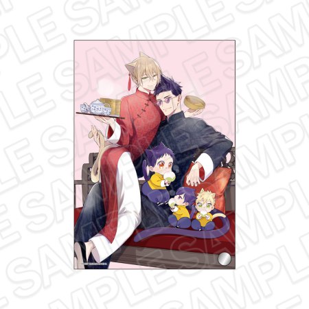 GUSH in Starry Night 23周年記念展 ミニアクリルアート 「ケダモノアラシ」
