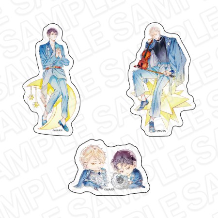 GUSH in Starry Night 23周年記念展 ステッカーセット 「世界でいちばん遠い恋」