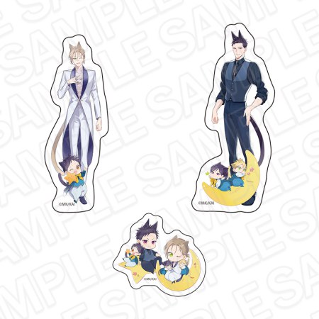 GUSH in Starry Night 23周年記念展 ステッカーセット 「ケダモノアラシ」