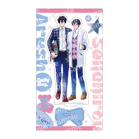 アクリルスタンド PINK/NAVY TRAD. CLUB ver. 異世界の沙汰は社畜次第