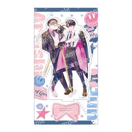 アクリルスタンド　PINK/NAVY TRAD. CLUB ver.　エンドロールは地獄まで