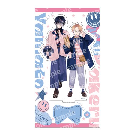 アクリルスタンド　PINK/NAVY TRAD. CLUB ver.　君には届かない。