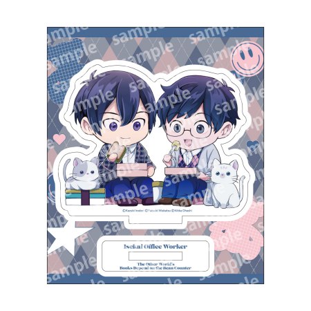 アクリルスタンド　デフォルメ　PINK/NAVY TRAD. CLUB ver.　異世界の沙汰は社畜次第