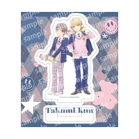 アクリルスタンド　デフォルメ　PINK/NAVY TRAD. CLUB ver.　タクミくんシリーズ
