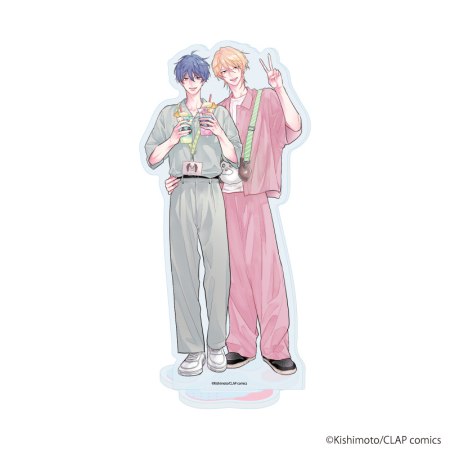 アクリルスタンド「相原君と嘉島君はラブコメかもしれない」01/相原友樹&嘉島直人(描き下ろしイラスト)