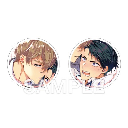 入日マロ先生「こじらせ山瀬はわからせたい」アクリルミニアートメダル（2個セット）