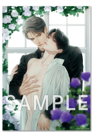 岩本薫先生/幸村佳苗先生「ドラマCD αの花嫁 共鳴恋情２」A4クリアポスター【A】