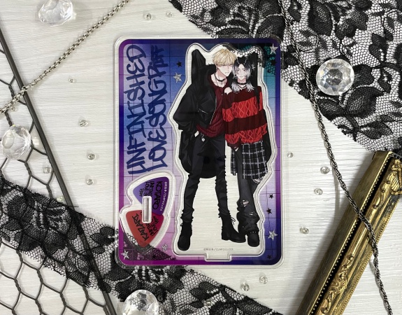 阿古多先生「出来損ないのラブソング Riff」発売記念グッズ　アクリルスタンド（描き下ろし）