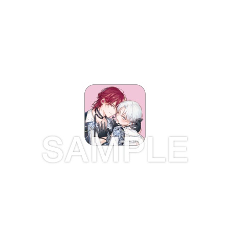 トレーディングスクエア缶バッジ【B】（全6種）【『クールな顔して、アイツに夢中。』クーデレBLフェアグッズ】