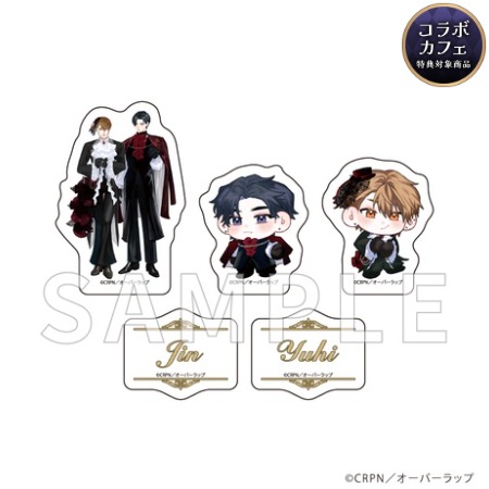 LiQulle Gothic Halloween CRPN先生『友達なんてやめちゃえば』／ダイカットステッカー（5種セット）