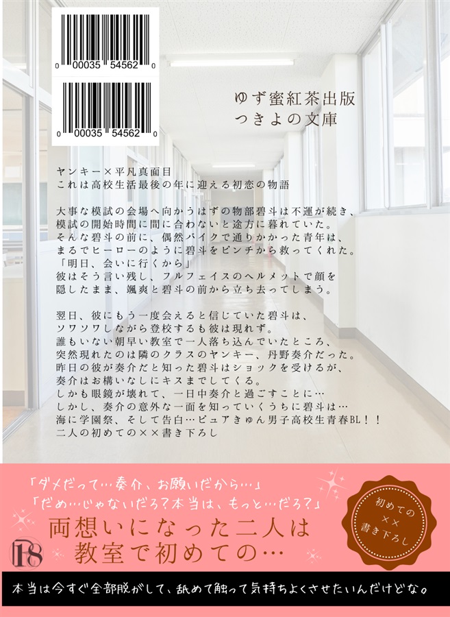 【小説】君の背中に恋をした【特典付】
