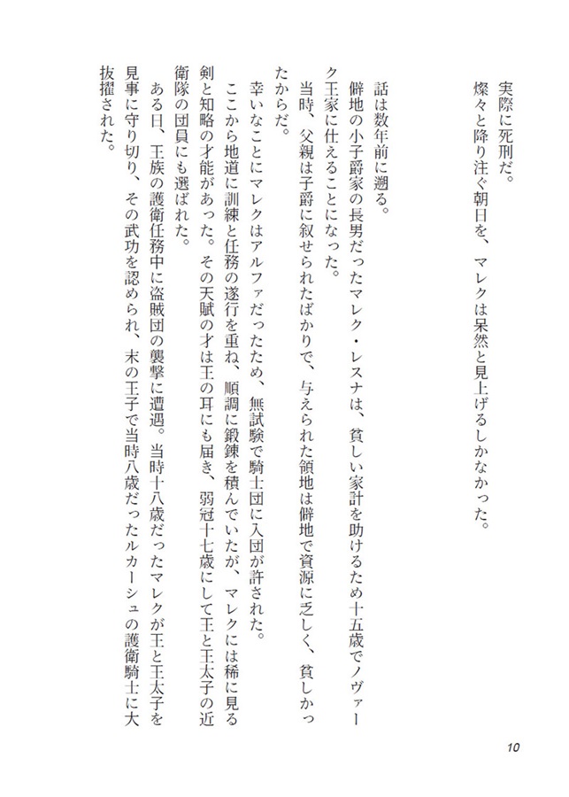 【小説】王子の策略 騎士の受難 この世で一番ままならぬ恋【特典付】
