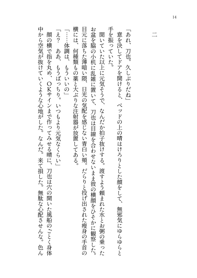 【小説】何でも無い日を今日もまた