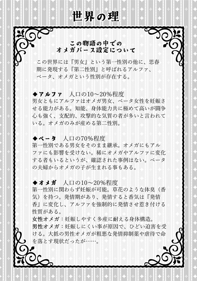 【小説】剣の護り手　狼とオメガ王子の降嫁