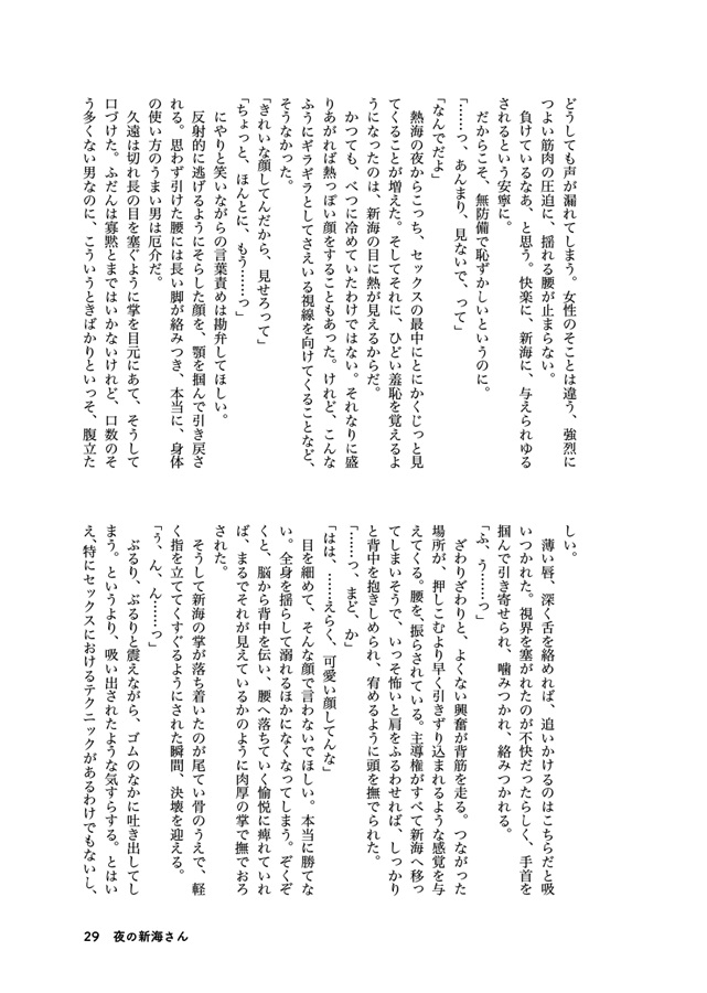 【26秋サイン・受注】【小説】夜の新海さん