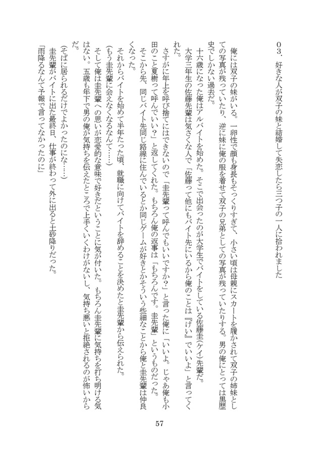【小説】色んな話詰め合わせ短編集