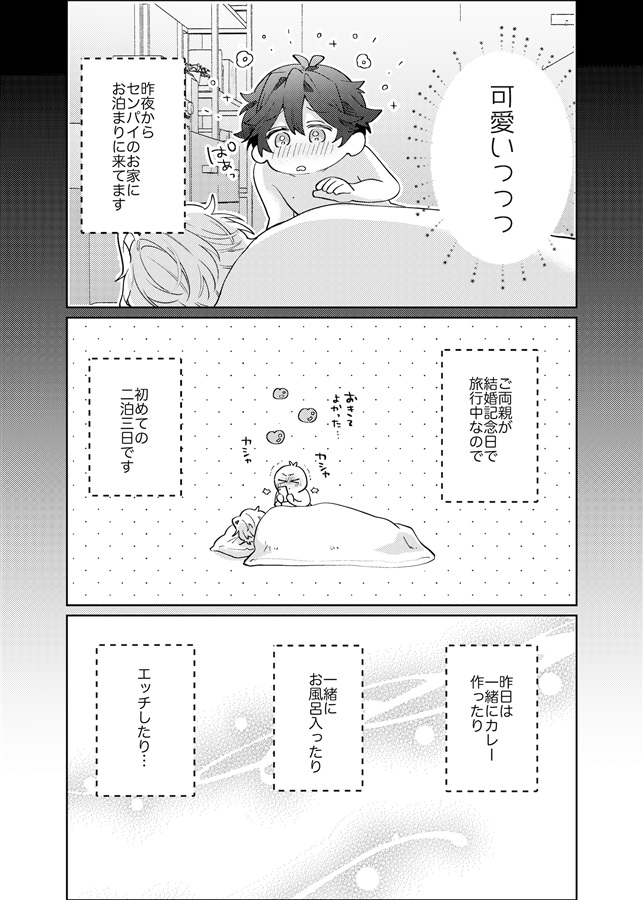 とっくに、センパイにムチュウです。