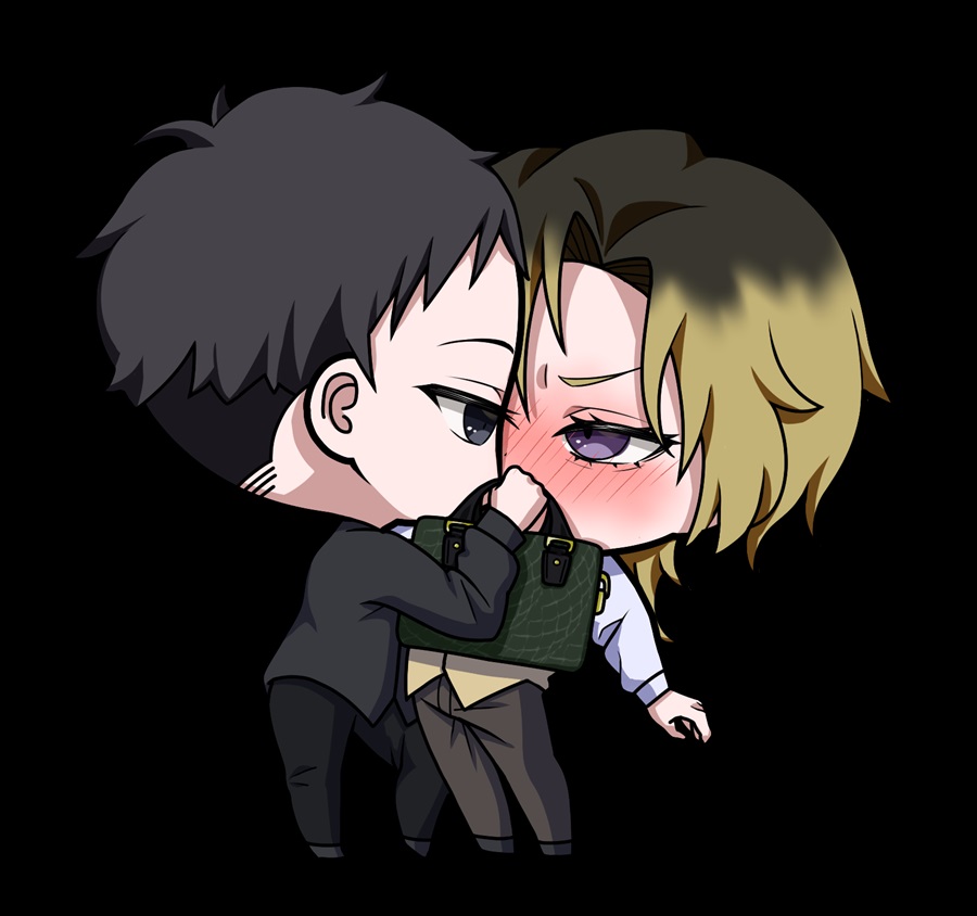 【同人グッズ】茜さんと岳くんのラブラブアクスタ