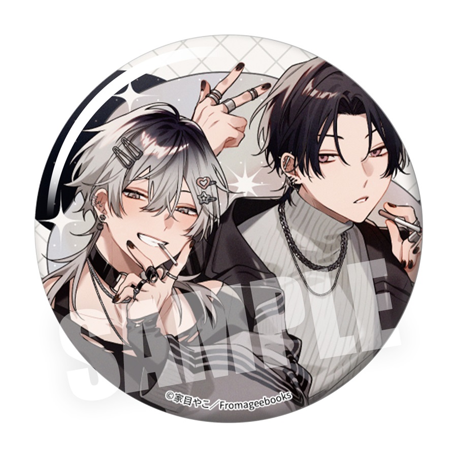 【同人グッズ】5種ランダム缶バッジ【2026年春のポスカフェア】