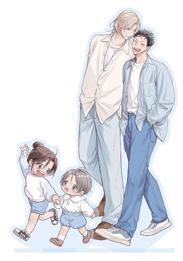 ・【同人グッズ】パパ×パパ　アクリルスタンドプレート付