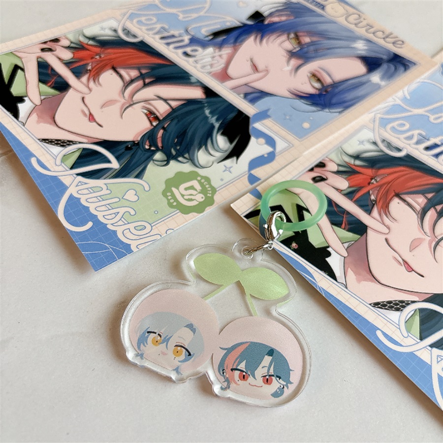 【同人グッズ】まぶだぶち　めじるしチャーム