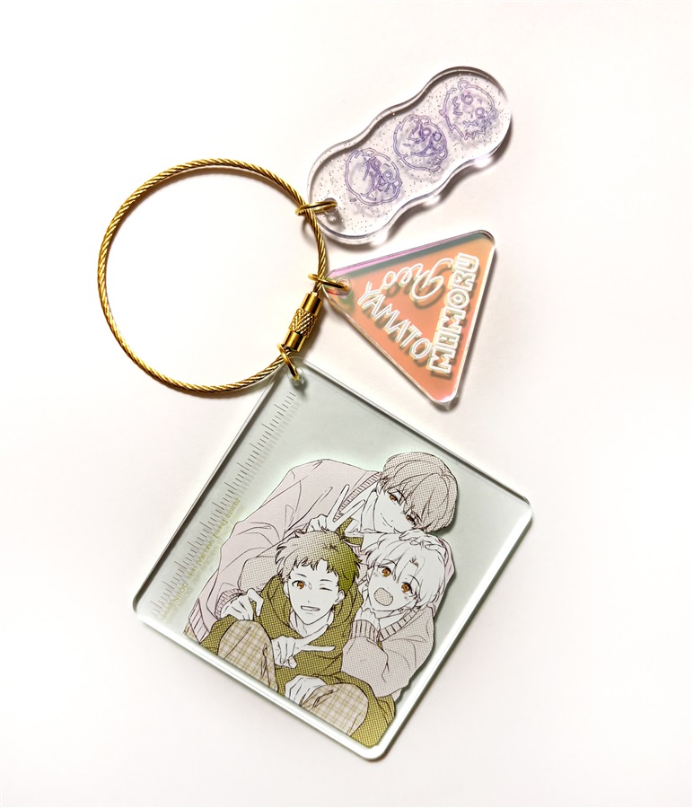 【同人グッズ】守と礼央と大和の3連アクリルキーホルダー