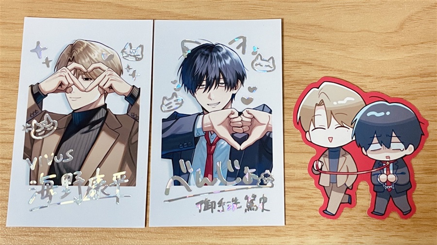 【同人グッズ】チェキ＆ステッカーセット(社畜尊厳ハメ殺し)
