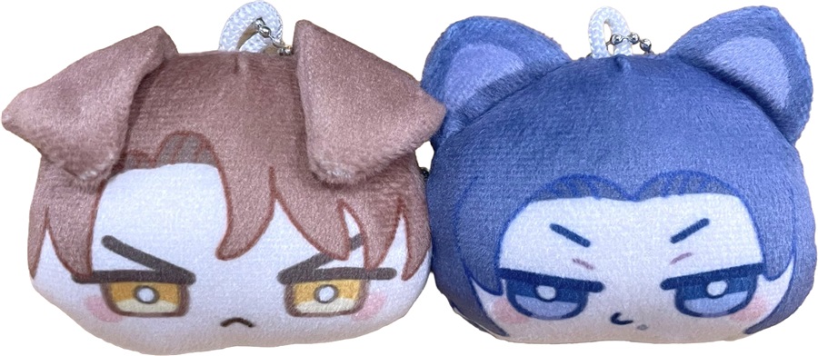 【同人グッズ】こたりゅもちもちくっつきマスコット